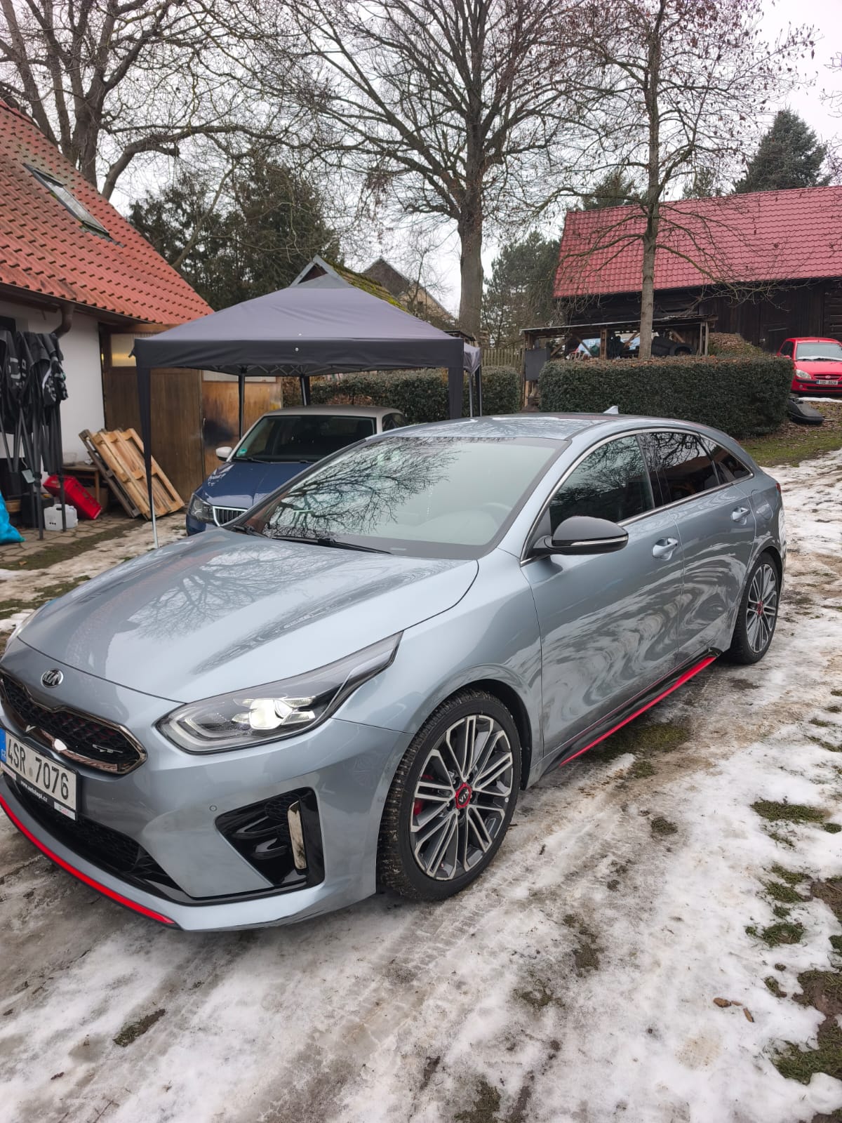 Sportovní vůz exteriér