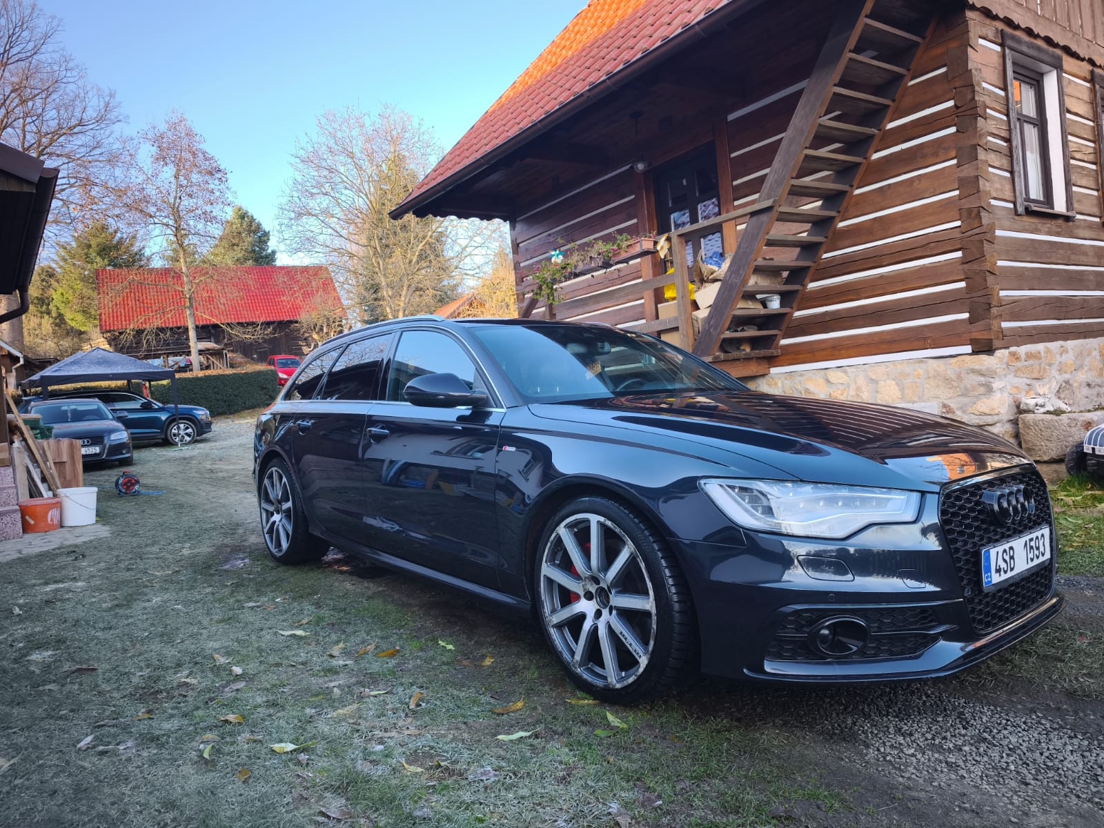 Audi detail exteriéru